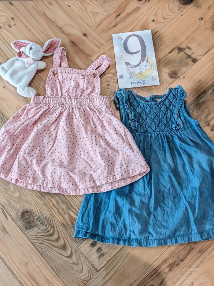 Lot petites robes 9mois