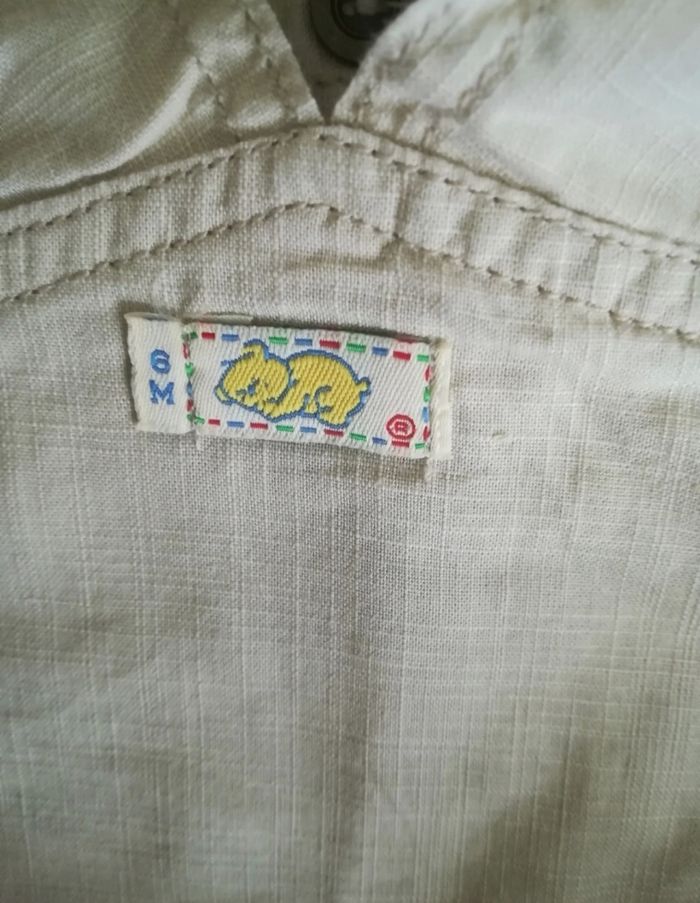 Salopette courte 6 mois garçon - photo numéro 4