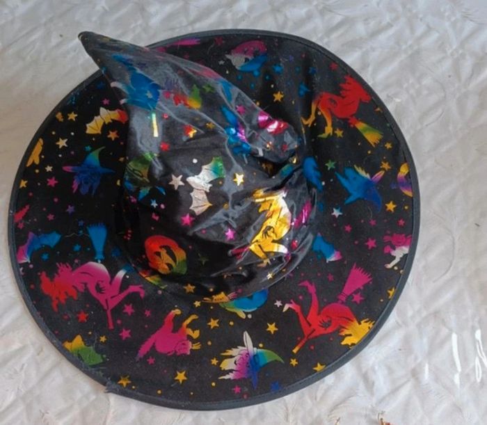 Chapeau de sorcière taille unique
