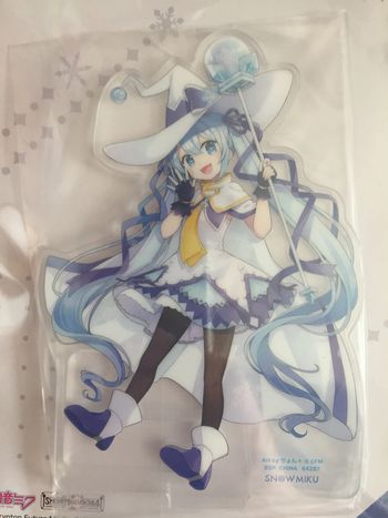 Snow Miku 2014 Hatsune Miku stand Ichiban Kuji