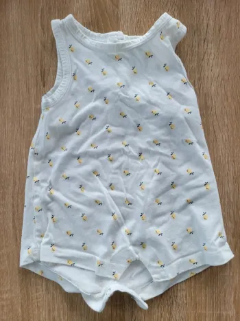 Grenouillère Kiabi citron