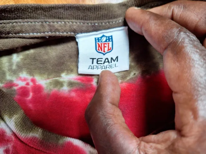 tee shirt /Tie dye nfl homme taille L - Tampa Bay Buccaneers (509) - photo numéro 8