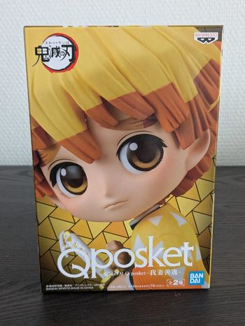 Figurine Demon Slayer - Qpsoket Zenitsu - Banpresto