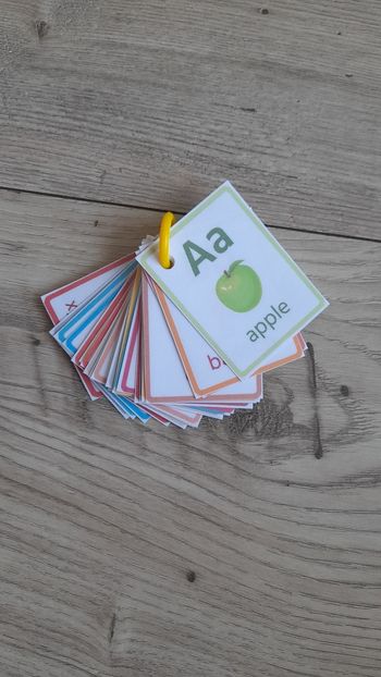 Cartes alphabet anglais