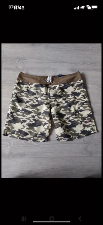 Short Mr Marcel Costume Des Mers modèle Biarritz  Camouflage taille M neuf