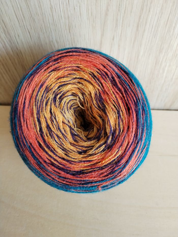 Laine Cake spécial Châle au crochet tricot - photo numéro 7