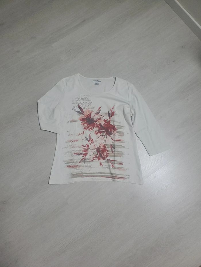 Tshirt manches 3/4 - taille 38/40 - Atlas for Women