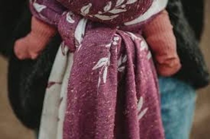 Écharpe de portage Ruby Wrap, Roseberry Josephine