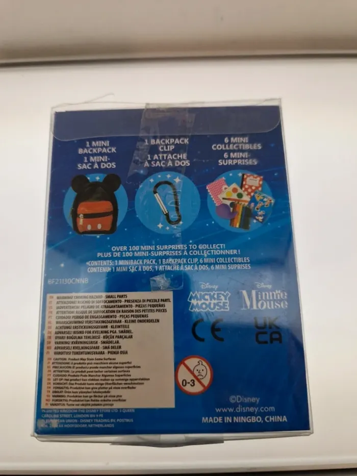 D295-Disney Store Mickey Mouse Surprise Stationery Micropack - photo numéro 4