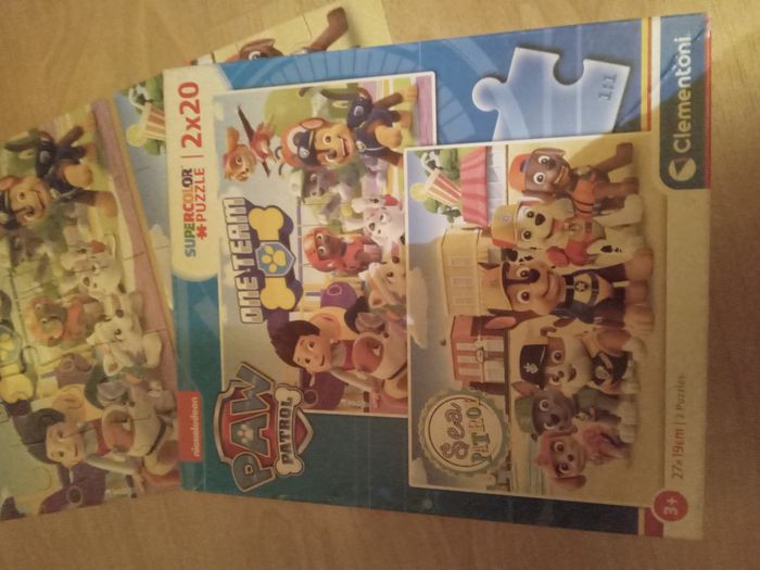 2 puzzles Paw patrol - photo numéro 2
