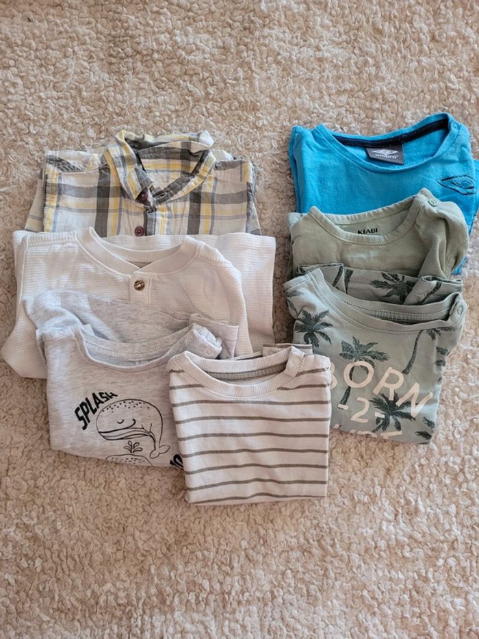 Lot de 7 tee-shirt manche courte