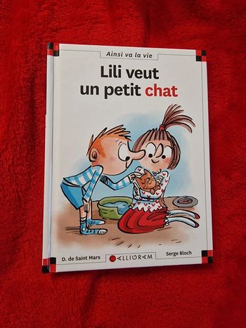 Livre 25 lili veut un petit chat
