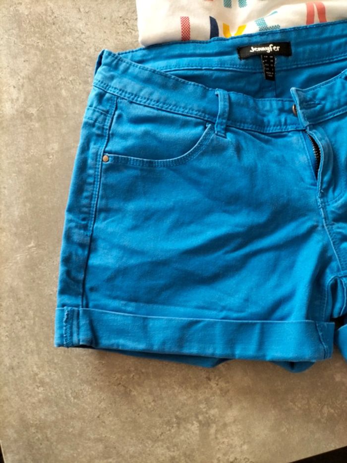 Short bleu Jennyfer Taille XS - photo numéro 2