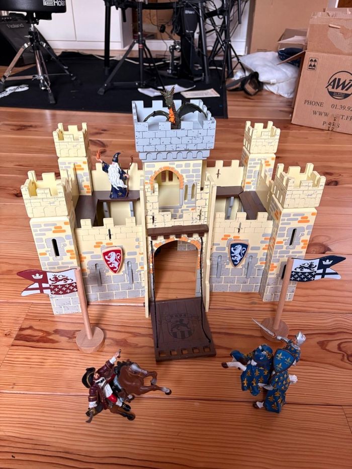 Château des chevaliers avec figurines - Papo - photo numéro 2