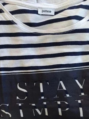 T-shirt marinière Pimkie 38 M