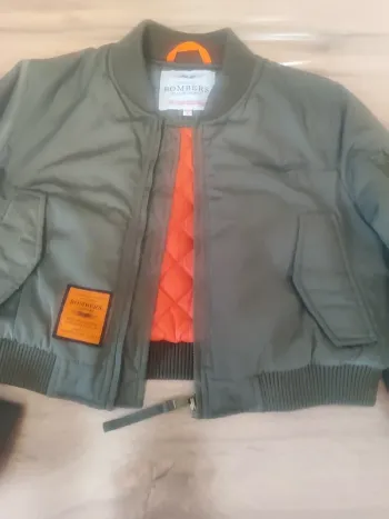 Blouson aviateur Bombers – S – Vert foncé – État : Excellent