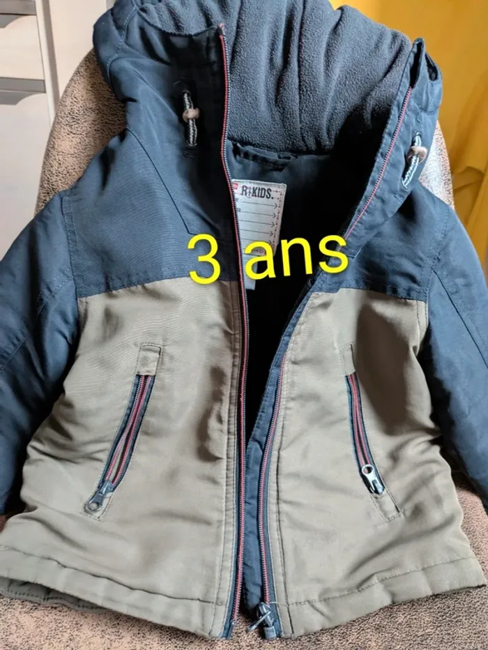 Parka garçon 3 ans