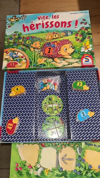 Jeu de société Vite Les Hérissons ! Des éditions Schmidt,