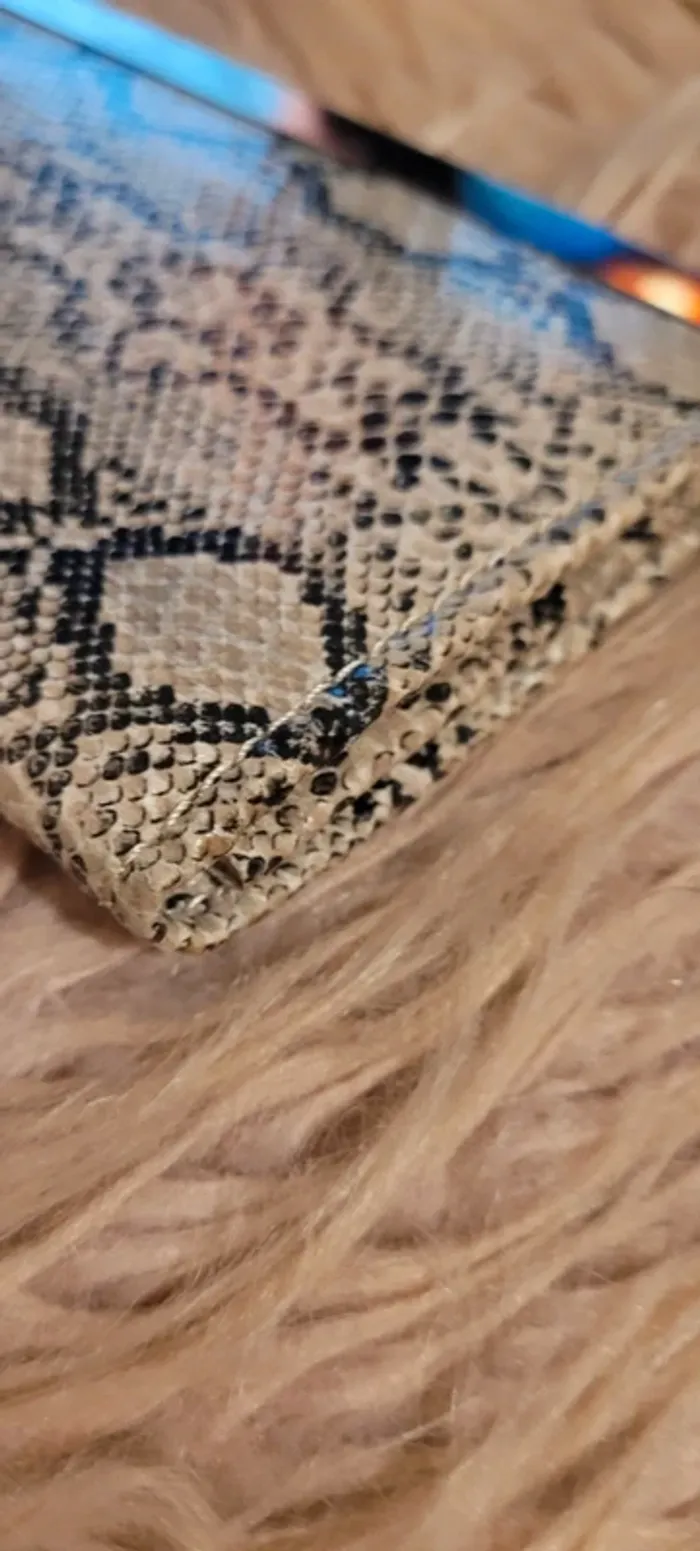 Portefeuille motif serpent - photo numéro 5