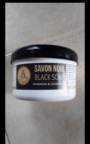 Gommage au savon noir Cosmos natural 250g neuf