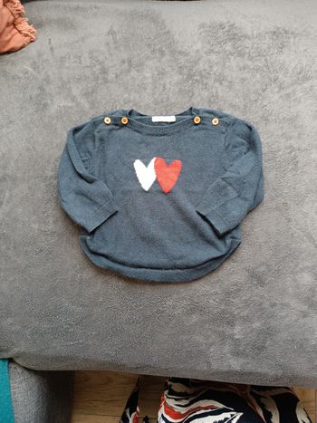 Pull bleu marine