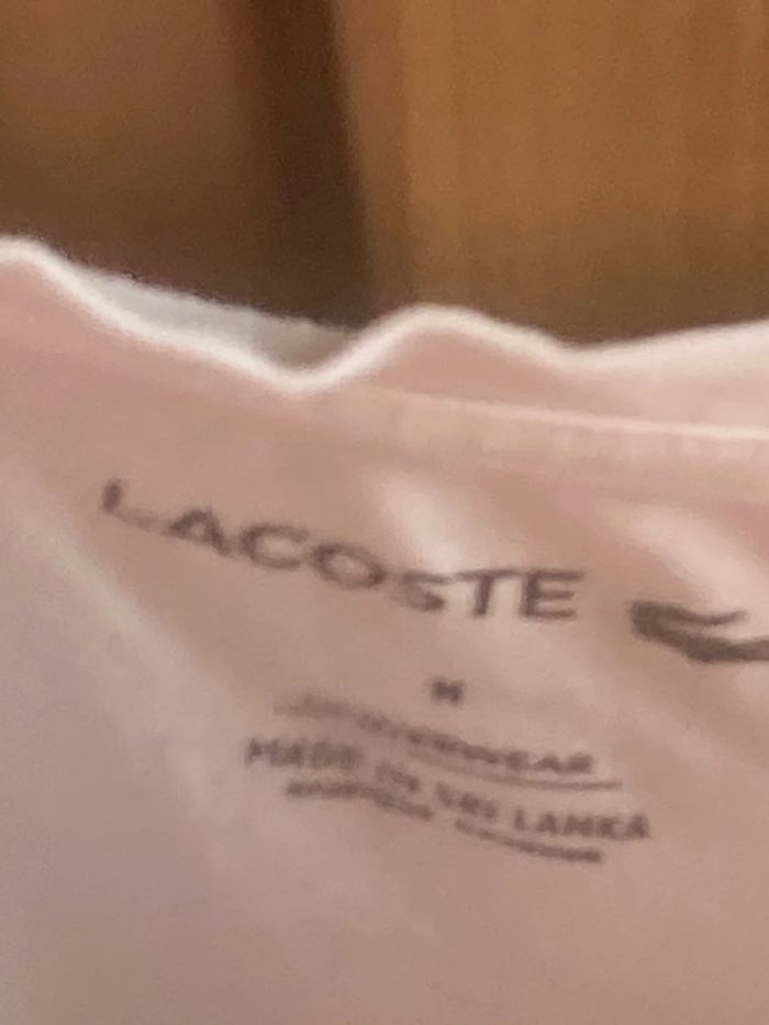 Débardeur Lacoste - Taille M - photo numéro 4