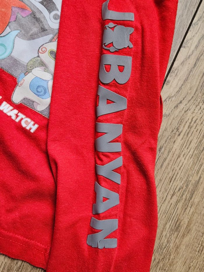 T.shirt rouge Yo-Kai Watch 6 ans - photo numéro 4