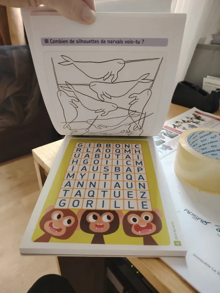 Cahier de jeux - photo numéro 3