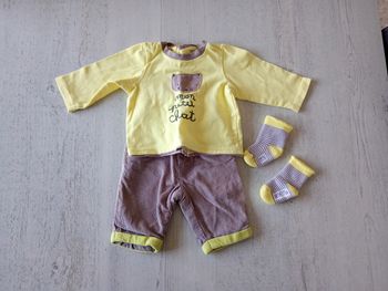 Ensemble bébé garcon 1mois ( 54 cm)