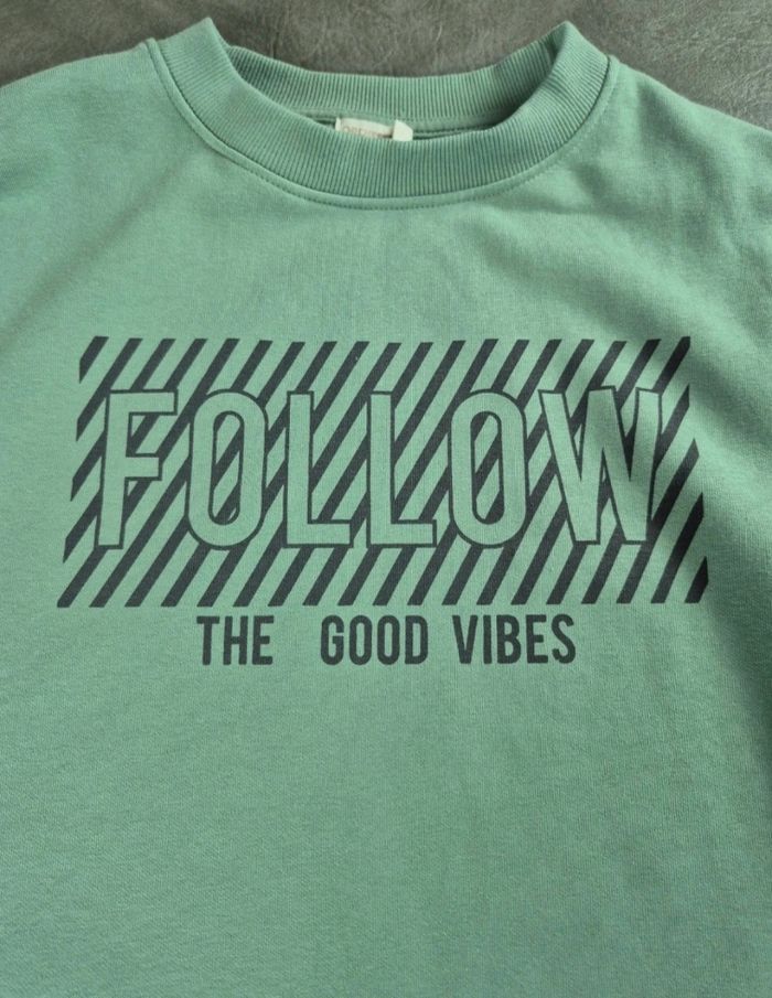 Pull Orchestra vert 14 ans A30 - photo numéro 6