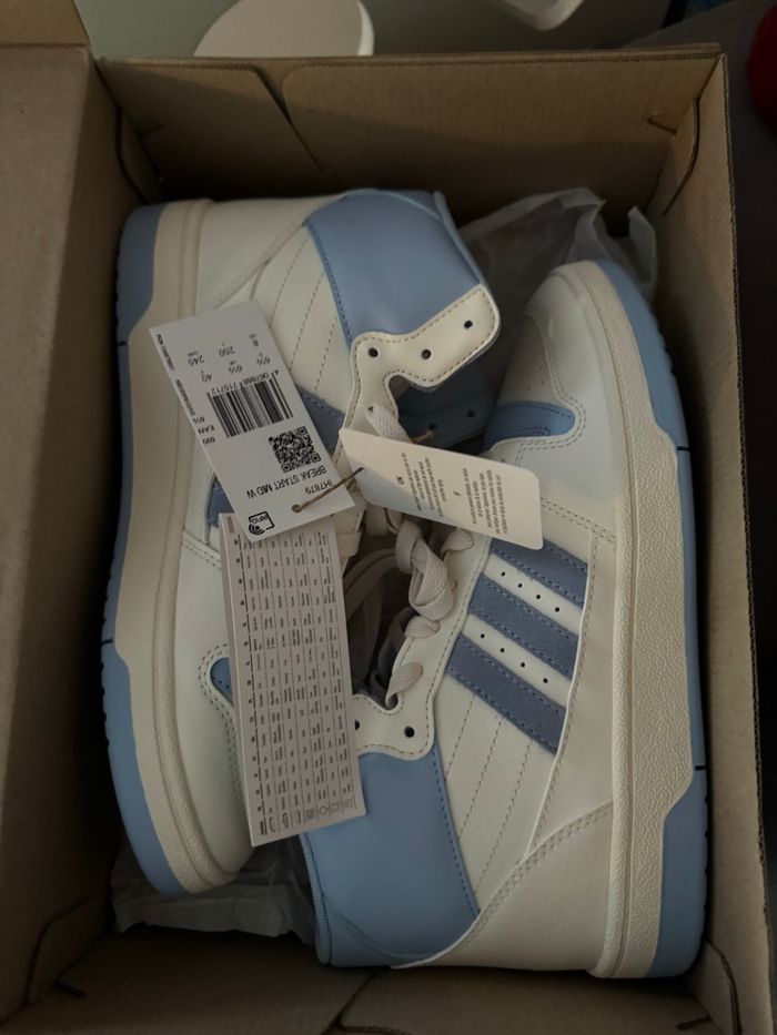 Adidas Break Start Cloud White Glow Blue - photo numéro 3