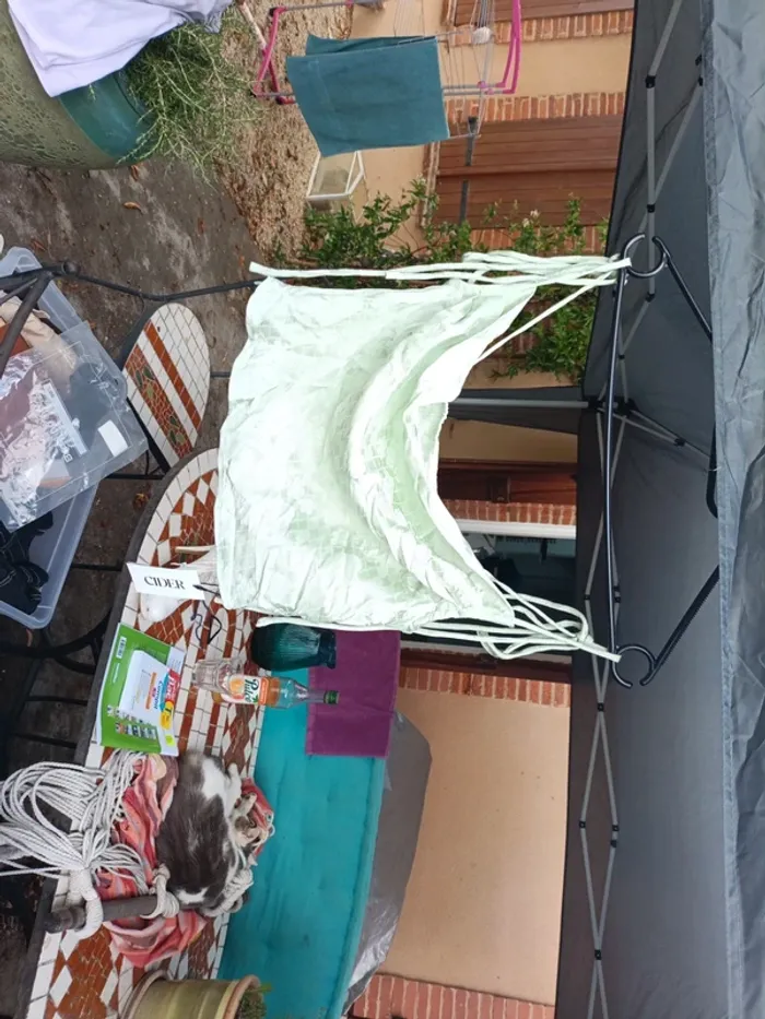 Haut tee-shirt top vert cider