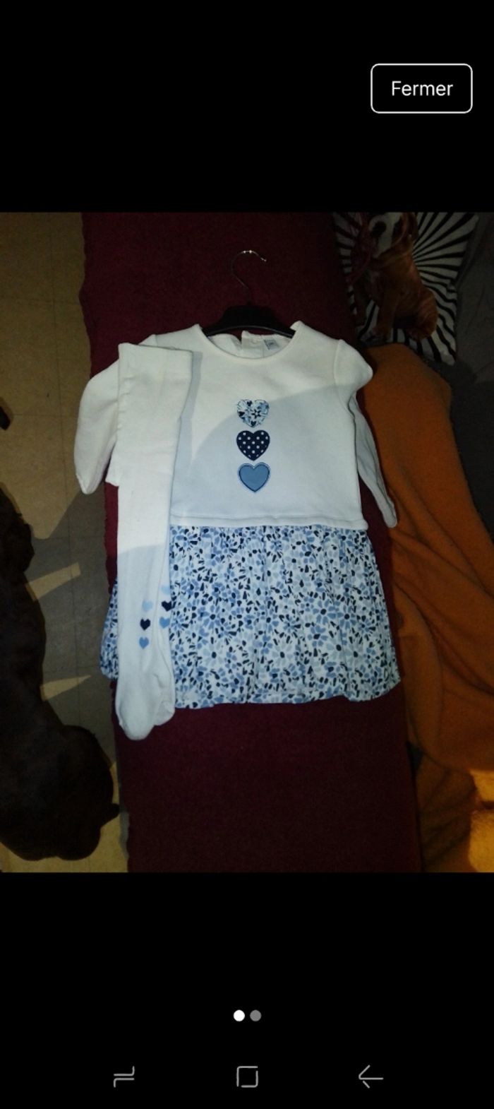 Robe fille 23 mois