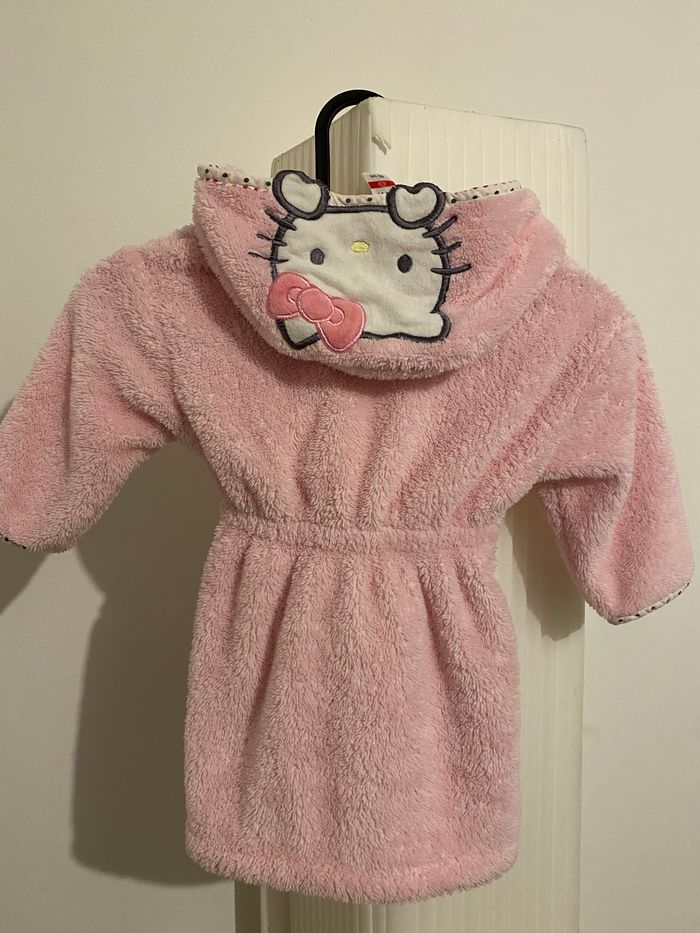 Peignoir Hello Kitty rose - photo numéro 2