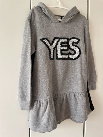 Robe sweat ikks 4 ans grise