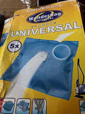 Lot de 2 sacs d aspirateur universel Wonderbag