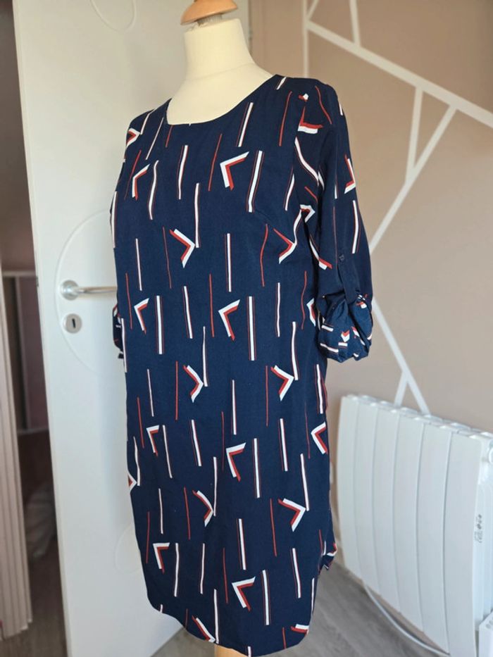 Robe droite Bleu marine Taille Xl