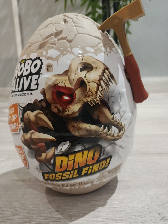 Robo Alive Oeuf Dino Fossil - photo numéro 3