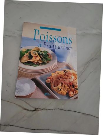 Livre recette Poissons et fruits de mer