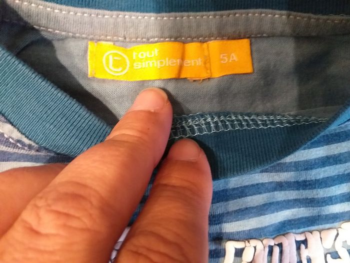 ts  bleu - photo numéro 2