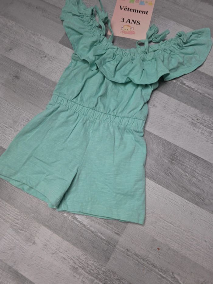 Combinaison short fille 3 ans - photo numéro 2