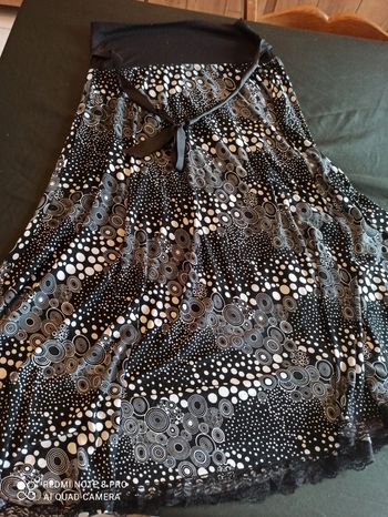 Jupe longue à motifs