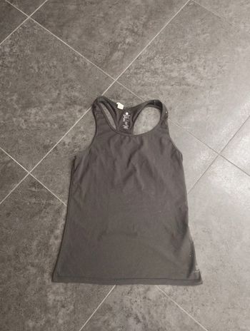 Débardeur noir de sport Domyos taille 40