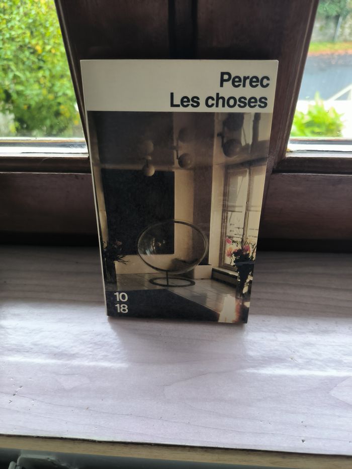 livre Les Choses - Une Histoire Des Années Soixante - Perec Georges tbe ref EC