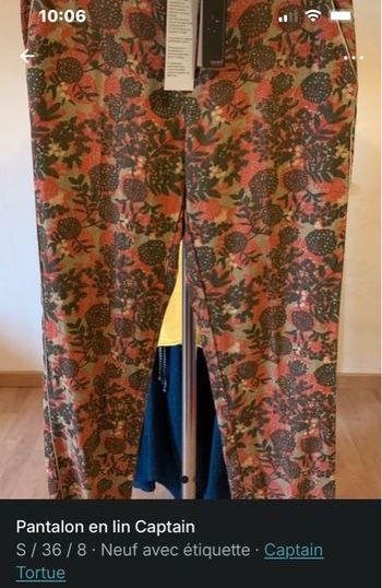 Pantalons en lin Captain Tortue