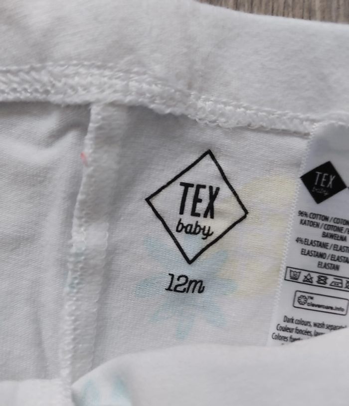 Lot de 2 shorts coton bio 12 mois - photo numéro 2