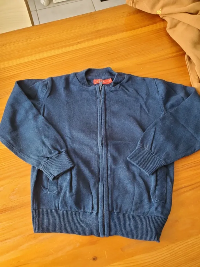 Gilet zippé 5 ans