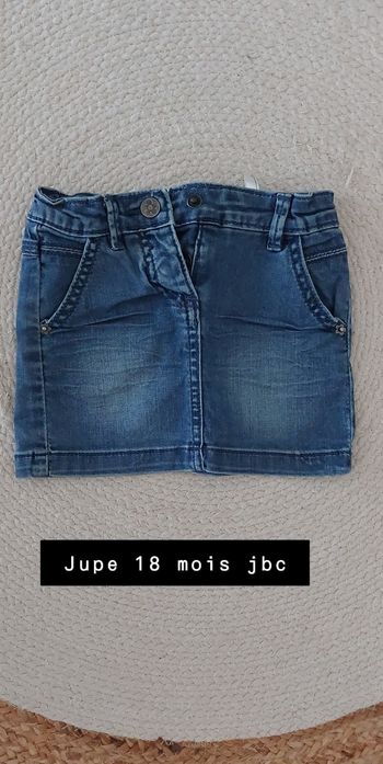 Jupe en jeans