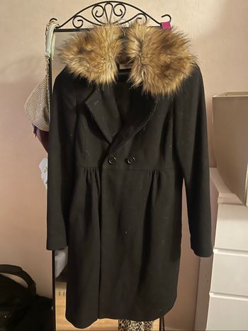 Manteau en laine naf naf