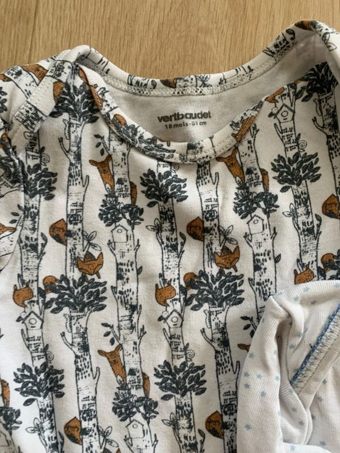 Lot 3 body 18 mois - photo numéro 2